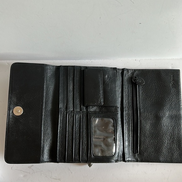 Vintage Brighton boho or country wallet/handbag/purse. Beautiful worn leather! - Picture 5 of 9